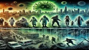 timeline of zombie history